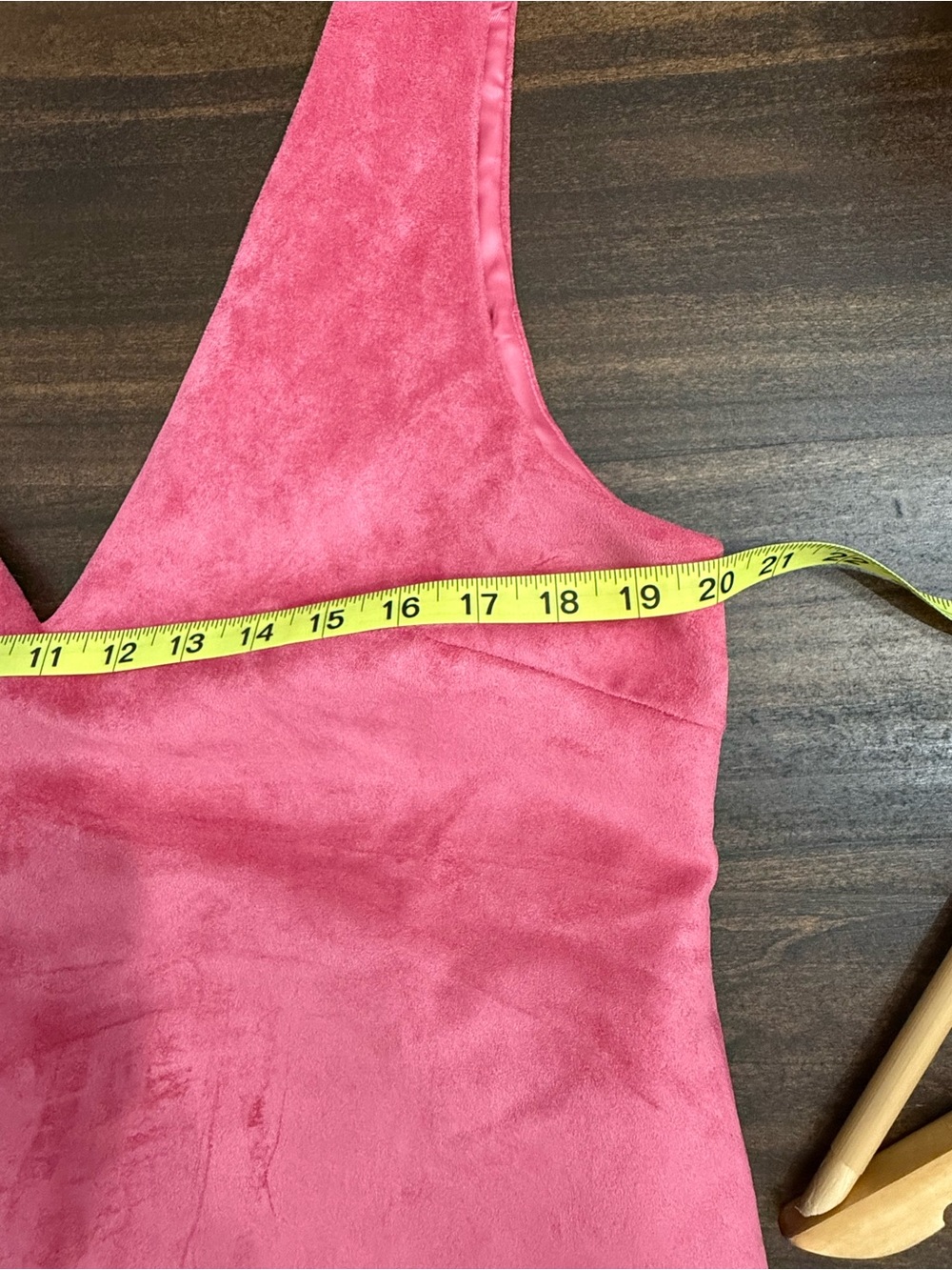 Anthropologie Mare Mare Faux-Suede Sleeveless V-Neck Romper - Picture 6 of 8